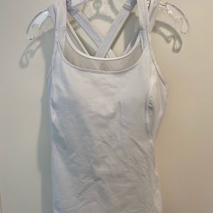 Lululemon tank with built-in bra